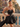 Sweetheart Bodice Bow Back Ball Gown Mini Bubble Dress in Black