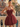 Strapless Bodice Mini Ball Gown Homecoming Dress in Burgundy