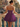 Strapless Bodice Mini Ball Gown Homecoming Dress in Grape