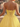 Strapless Bodice Mini Ball Gown Homecoming Dress in Yellow