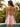 Tank Crystal Bodice Lace Up Mini Ball Gown Homecoming Dress in Blush Pink Floral