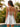 Tank Crystal Bodice Lace Up Mini Ball Gown Homecoming Dress in White Floral