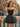 Sweetheart Neck Sparkly Beading Illusion Bodice Mini Hoco Bubble Dress in Black