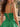 Sweetheart Neck Sparkly Beading Illusion Bodice Mini Hoco Bubble Dress in Emerald Green