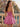 Sweetheart Neck Sparkly Beading Illusion Bodice Mini Hoco Bubble Dress in Hot Pink