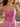 Sweetheart Neck Sparkly Beading Illusion Bodice Mini Hoco Bubble Dress in Hot Pink