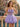 Sweetheart Neck Sparkly Beading Illusion Bodice Mini Hoco Bubble Dress in Lilac
