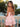 Strapless Bodice Ruffle Tiered Ball Gown Mini Homecoming Dress in Pink