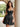 Satin Cowl Neck Mini A-Line Homecoming Dress