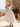 Strapless Polka Dot Midi Ball Gown Prom Dress in White