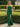 Pleated One Shoulder Sheath Prom Dress - Emerald Green