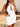 Hand Made Flower Pleated Boned Mini Prom Dress - White