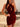 Hand Made Flower Pleated Boned Mini Prom Dress - Burgundy