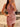 Hand Made Flower Pleated Boned Mini Prom Dress - Dusty Rose