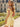 Off Shoulder Bodice Satin Mini Sheath Prom Dress in Yellow