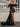Off Shoulder Satin Bow Waist Drop Mini Prom Dress - Black