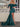 Off Shoulder Satin Bow Waist Drop Mini Prom Dress - Teal