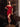 Off Shoulder Tea Length Sheath Boned Prom Dress - Red