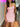 Scoop Satin Sheath Mini Prom Dress - Pink