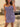 Pleated Lace Embroidery Boned Mini Prom Dress-Lilac