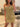 Pleated Lace Embroidery Boned Mini Prom Dress-Gold