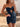 Cut Front Pleated Satin Mini Prom Dress - Dark Blue
