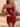 Cut Front Pleated Satin Mini Prom Dress - Crimson