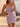 Cut Front Pleated Satin Mini Prom Dress - Dusty Rose