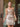 Hot Fix Cut Front Mini Sheath Prom Dress-Champagne