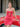 Hot Fix Cut Front Mini Sheath Prom Dress-Red