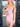 Bow Cut Front Boned Mini Prom Dress Sheath-Pink