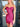 Bow Cut Front Boned Mini Prom Dress Sheath-Hot Pink
