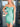 Bow Cut Front Boned Mini Prom Dress Sheath-Mint Green