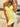 Luxury Crystal Pleated Sheath Mini Prom Dress-Yellow