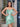 Crystal Boned Sheath Mini Prom Dress With Layered-Baby Blue