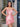 Crystal Boned Sheath Mini Prom Dress With Layered - Pink
