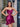 Crystal Boned Sheath Mini Prom Dress With Layered - Fuchsia