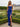 Pleated Boned Sheath Prom Dress With Split - Royal Blue