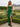 Pleated Boned Sheath Prom Dress With Split - Emerald Green