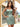 Crystal Sheath Mini Prom Dress With Pleated - Sage Green