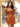 Crystal Sheath Mini Prom Dress With Pleated - Orange