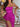 Detachable Hand Made Flower Ankle Length Strapless Prom Dress - Purple