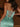 Strapless Crystal Long Prom Dress With Split in Mint Green