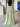 Crystal Sheath Long Prom Dress With Shawl - Sage Green