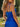 V-Neck Corset Top Satin Mini Sheath Prom Dress in Royal Blue