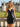 V-Neck Boned Satin Mini Sheath Prom Dress in Black