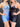 Beaded Boned Illusion Bodice Satin Mini Prom Dress-Baby Blue