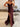 Bow Deep V-Neck Sparkly Mermaid Prom Dress - Burgundy