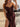 Bow Deep V-Neck Sparkly Mermaid Prom Dress - Burgundy