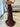 Bow Deep V-Neck Sparkly Mermaid Prom Dress - Burgundy